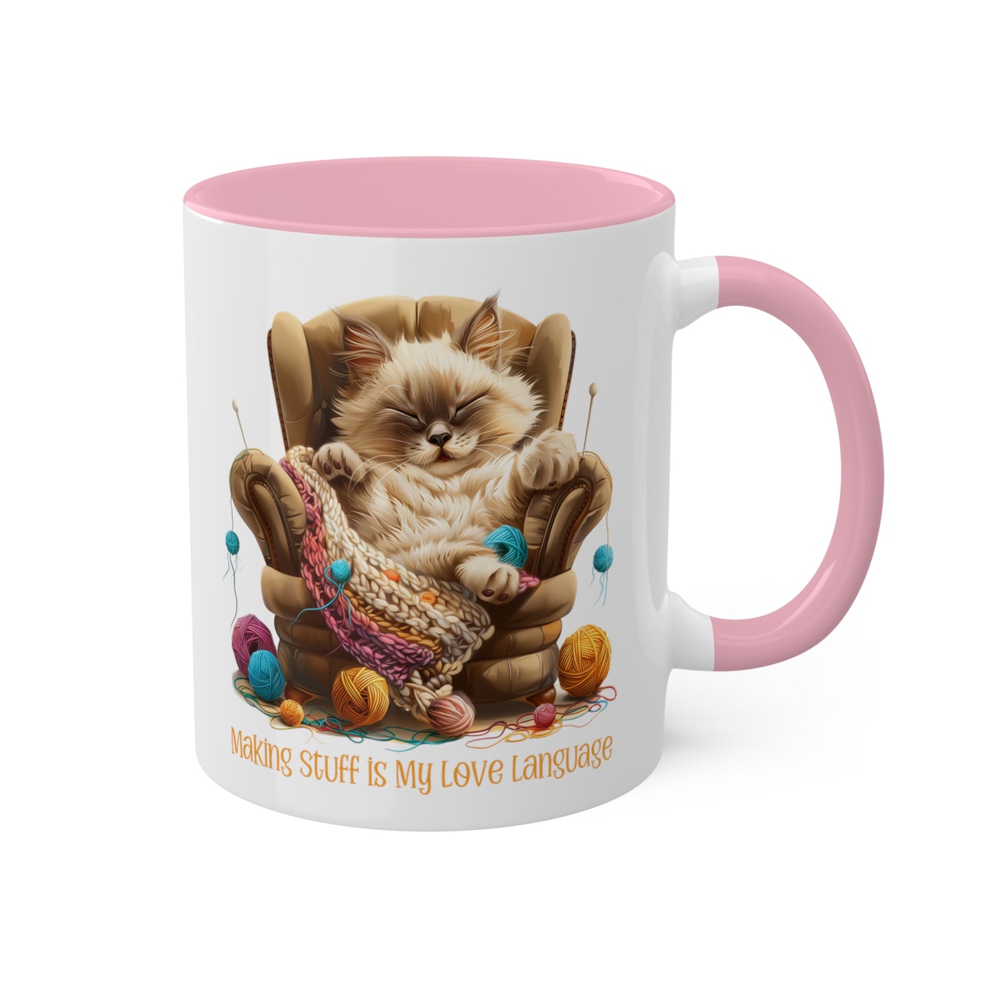 Cat Knitter Mug