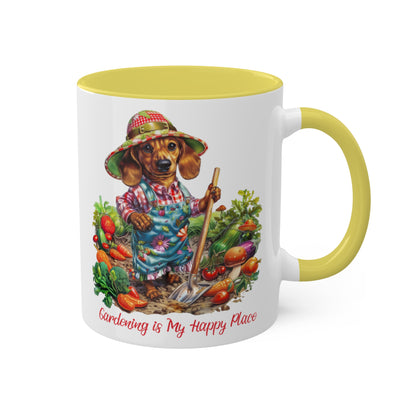 Dachshund  Gardener Mug