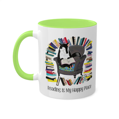 Skunk Reading Mug