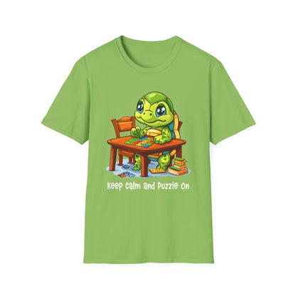 Turtle Puzzler Softstyle T-Shirt