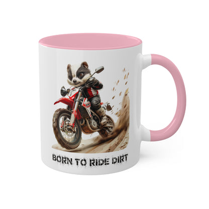 Skunk Dirt Biker Mug