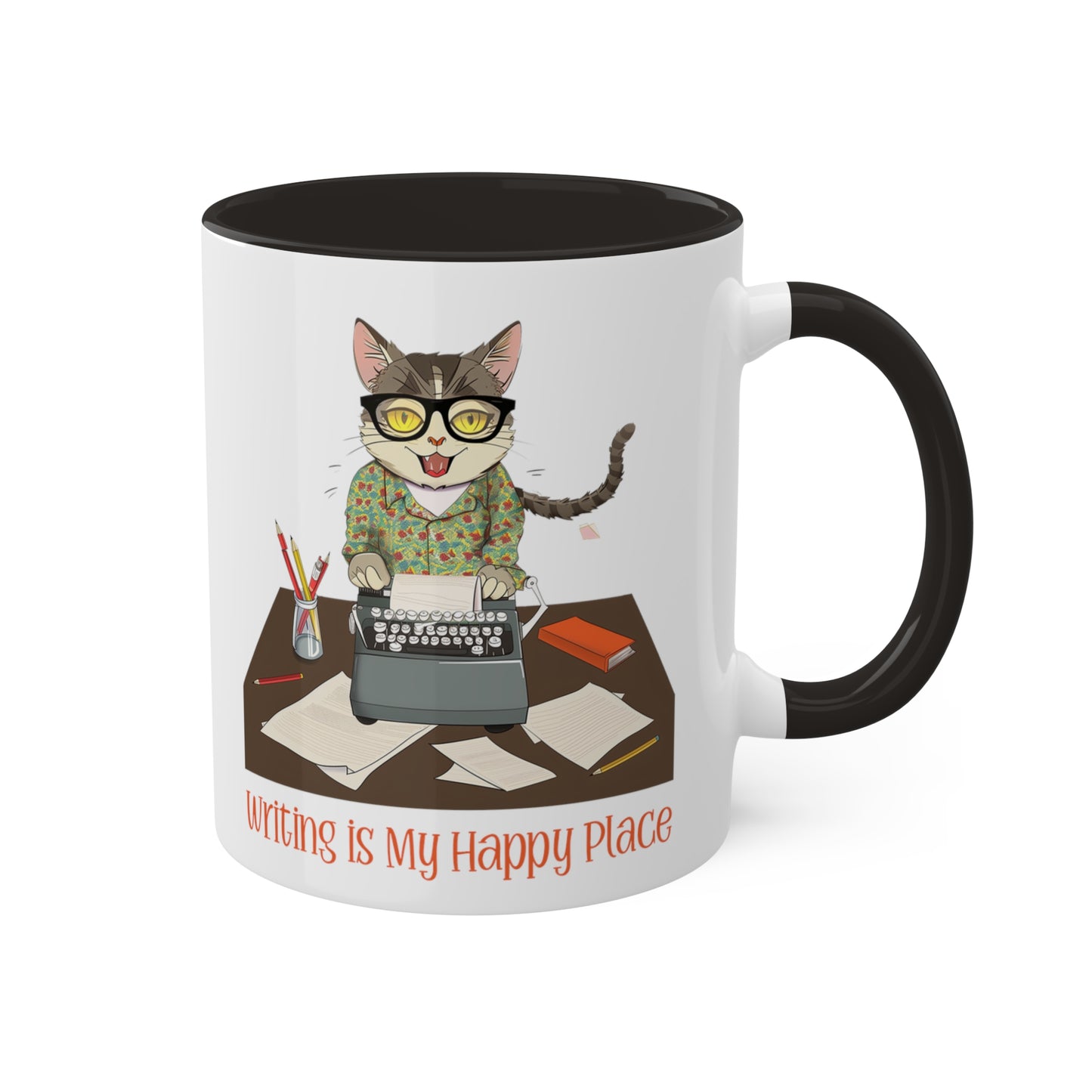 Cat Writer Mug