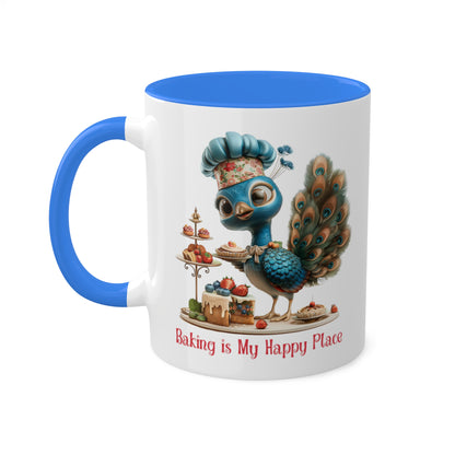 Peacock Baker Mug