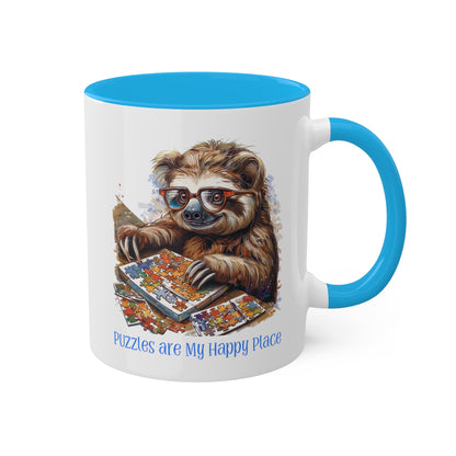 Sloth Puzzler Mug