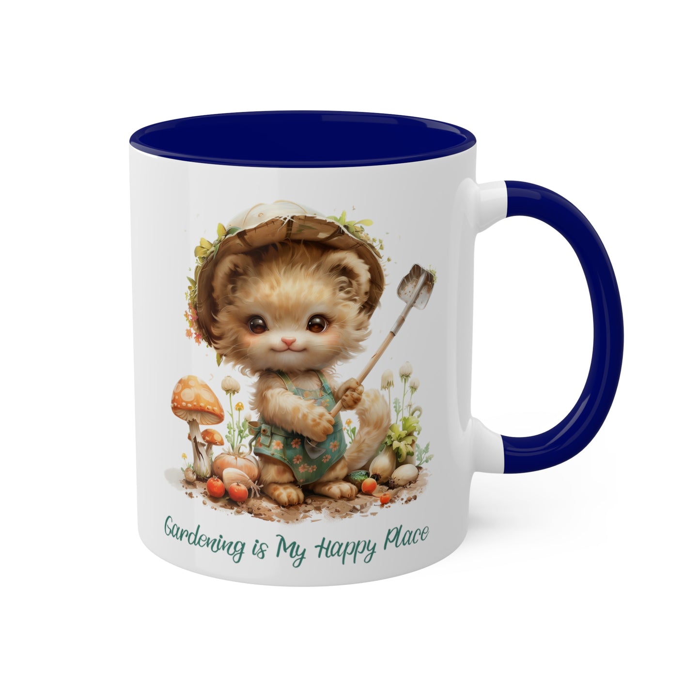 Lion Gardener Mug