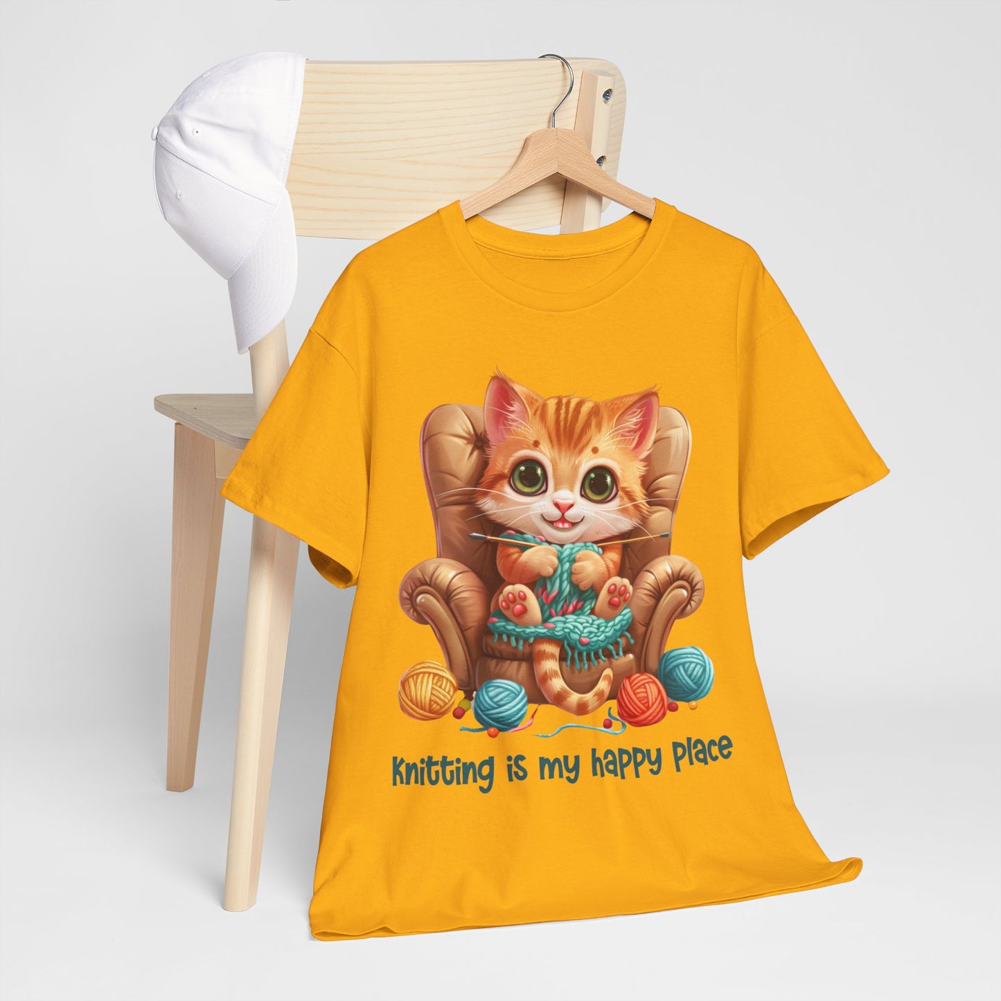 Cat Knitter Tee