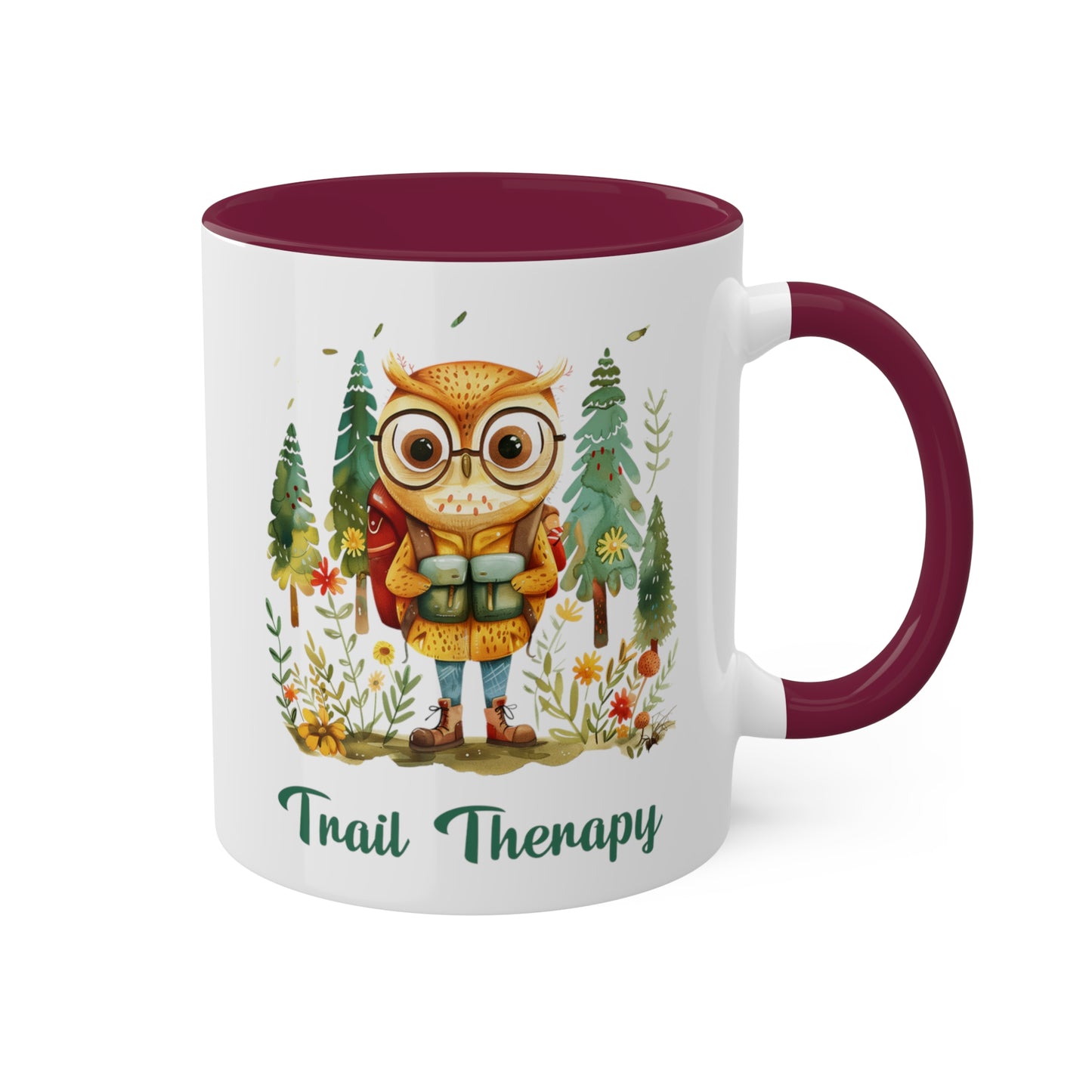 Owl Hiker Mug