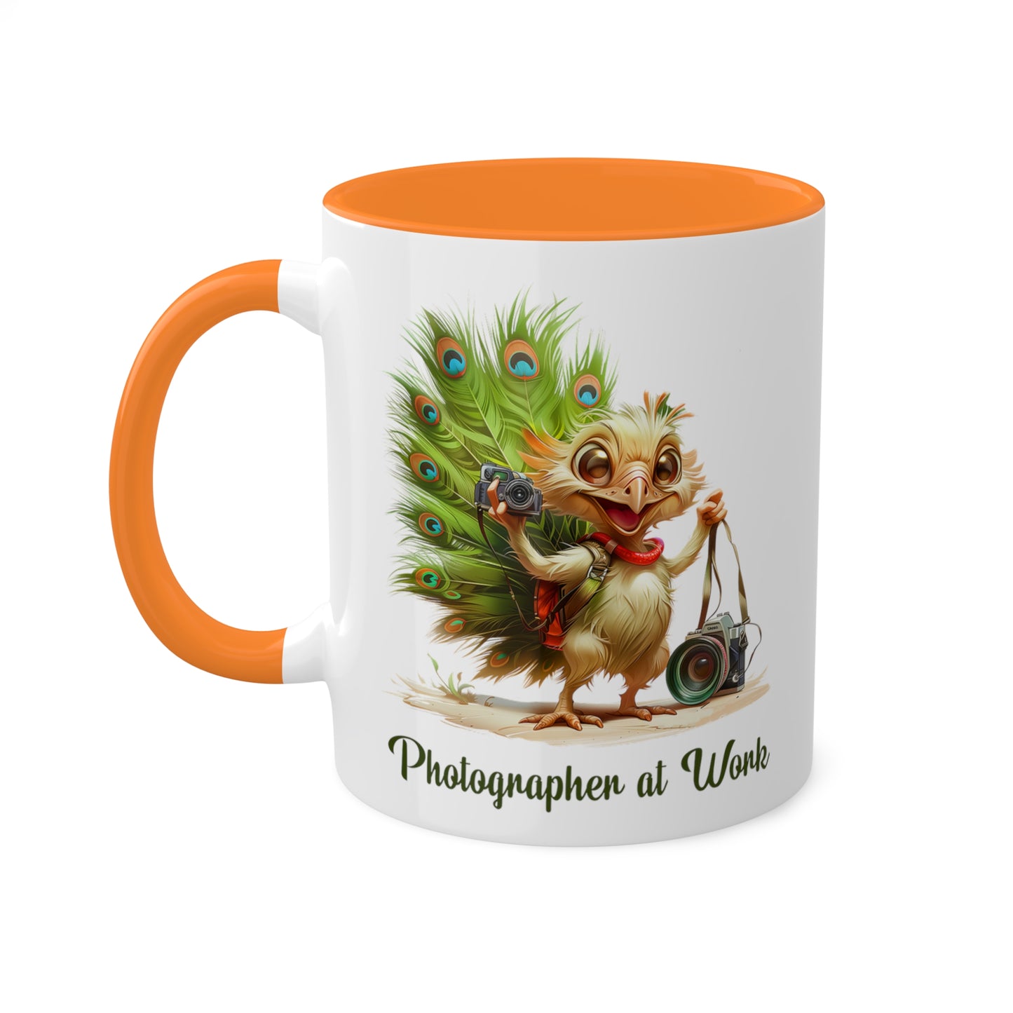 Peacock Photographer Mug