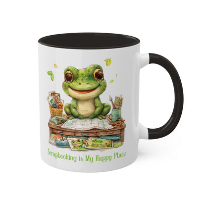 Frog Scrapbooker Mug