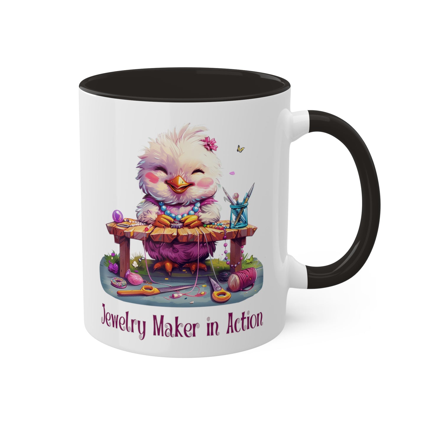 Chicken Jewelry Maker Mug