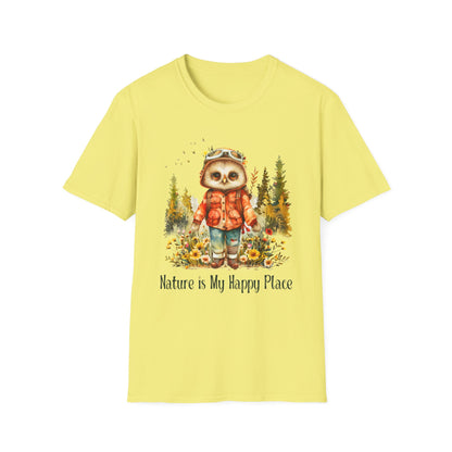 Squirrel Nature Hiker Softstyle T-Shirt