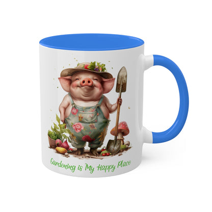 Pig Gardener Mug