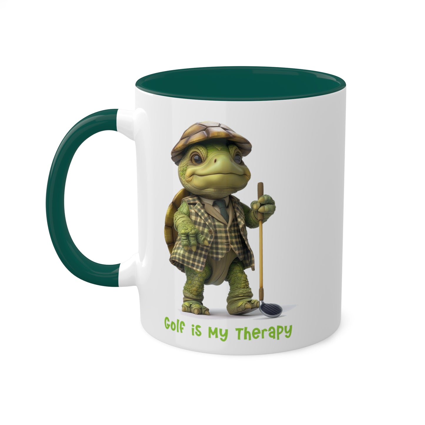 Turtle Golfing Mug