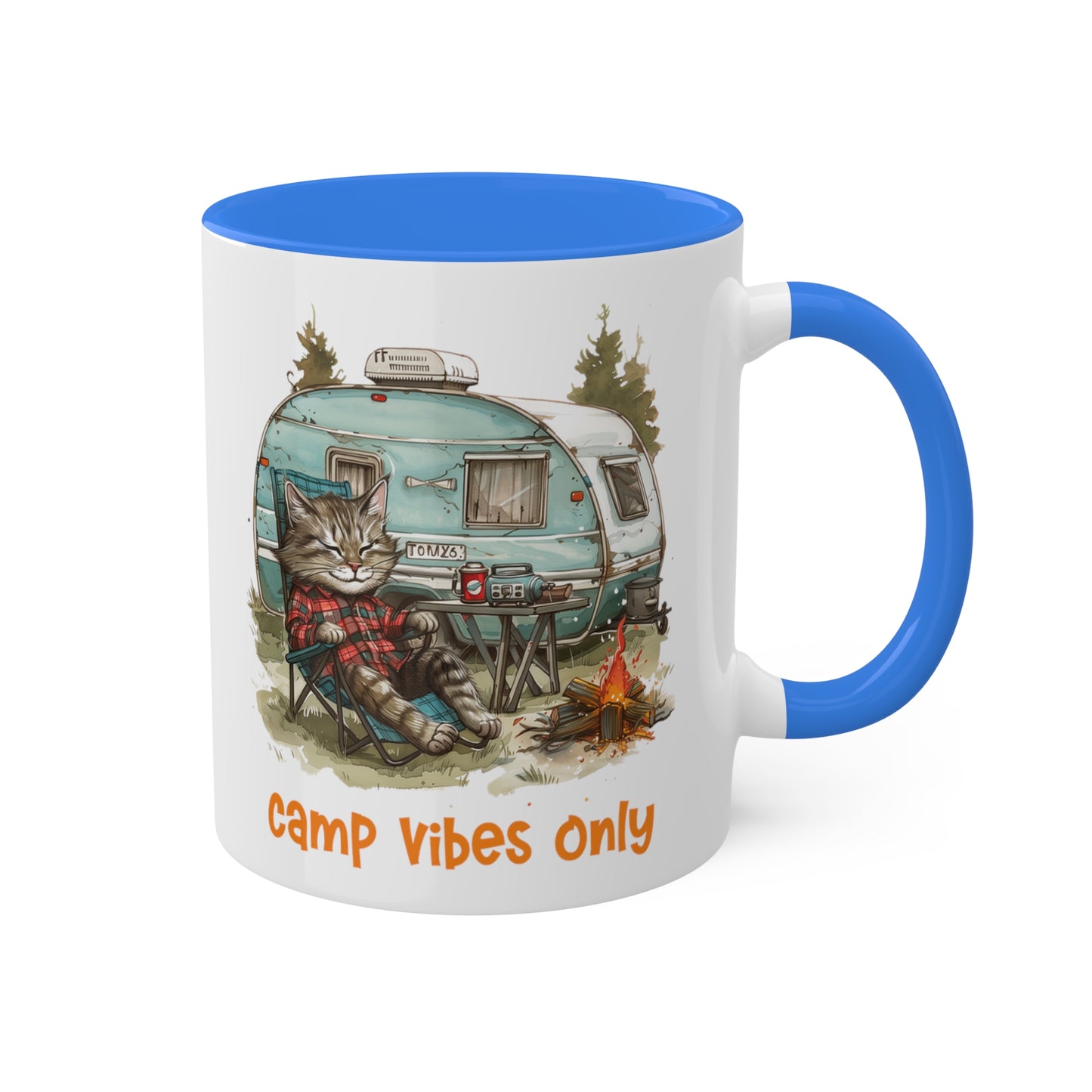 Cat Camper Mug