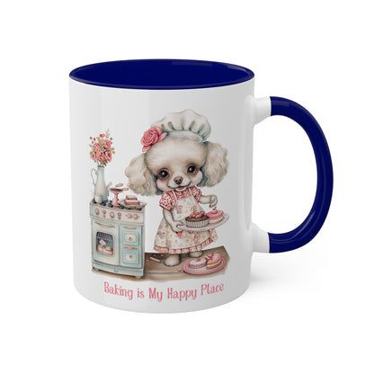 Poodle Baker Mug