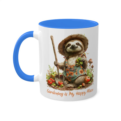 Sloth Gardener Mug