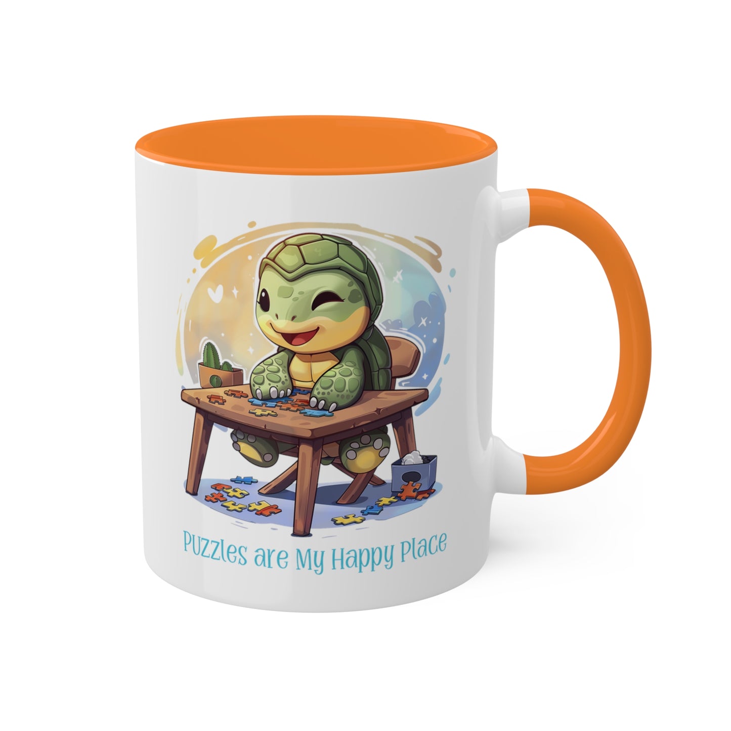 Turtle Puzzler Mug