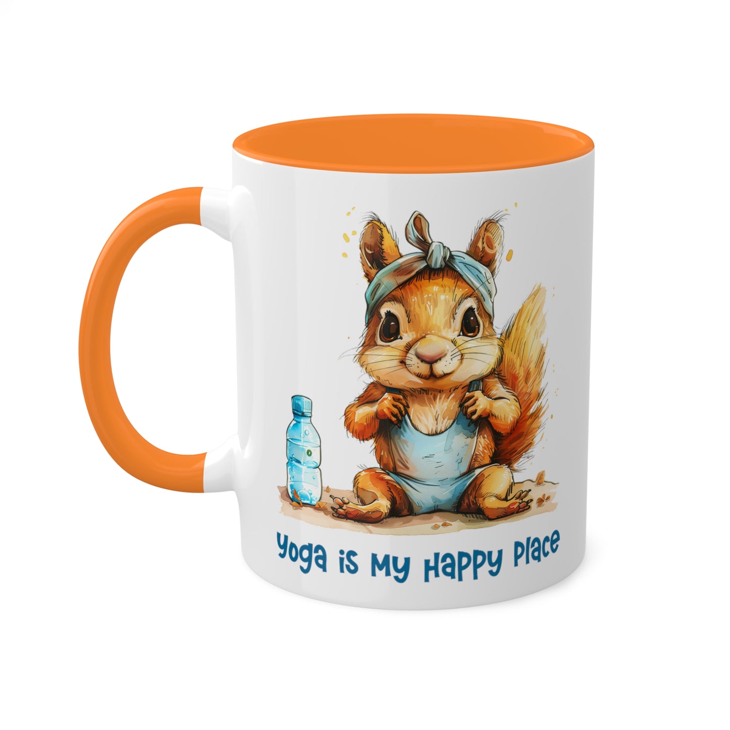 Squirrel Yoga Mug