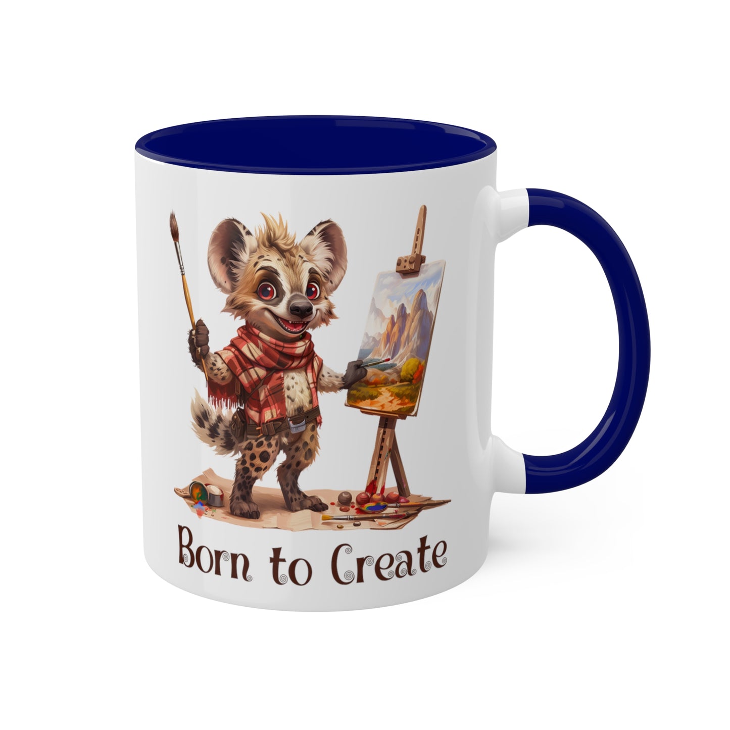 Hyena Artist Mug