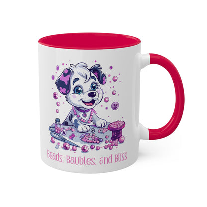 Puppy Dog Jewelry Maker Mug