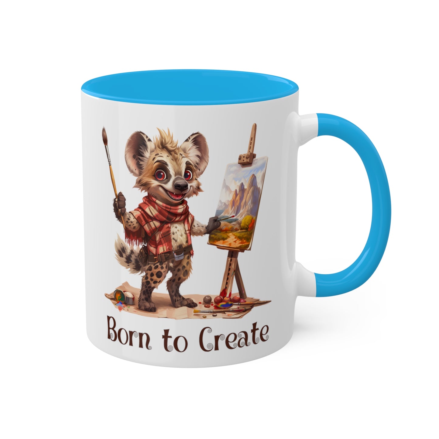 Hyena Artist Mug