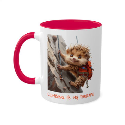 Porcupine Rock Climber Mug