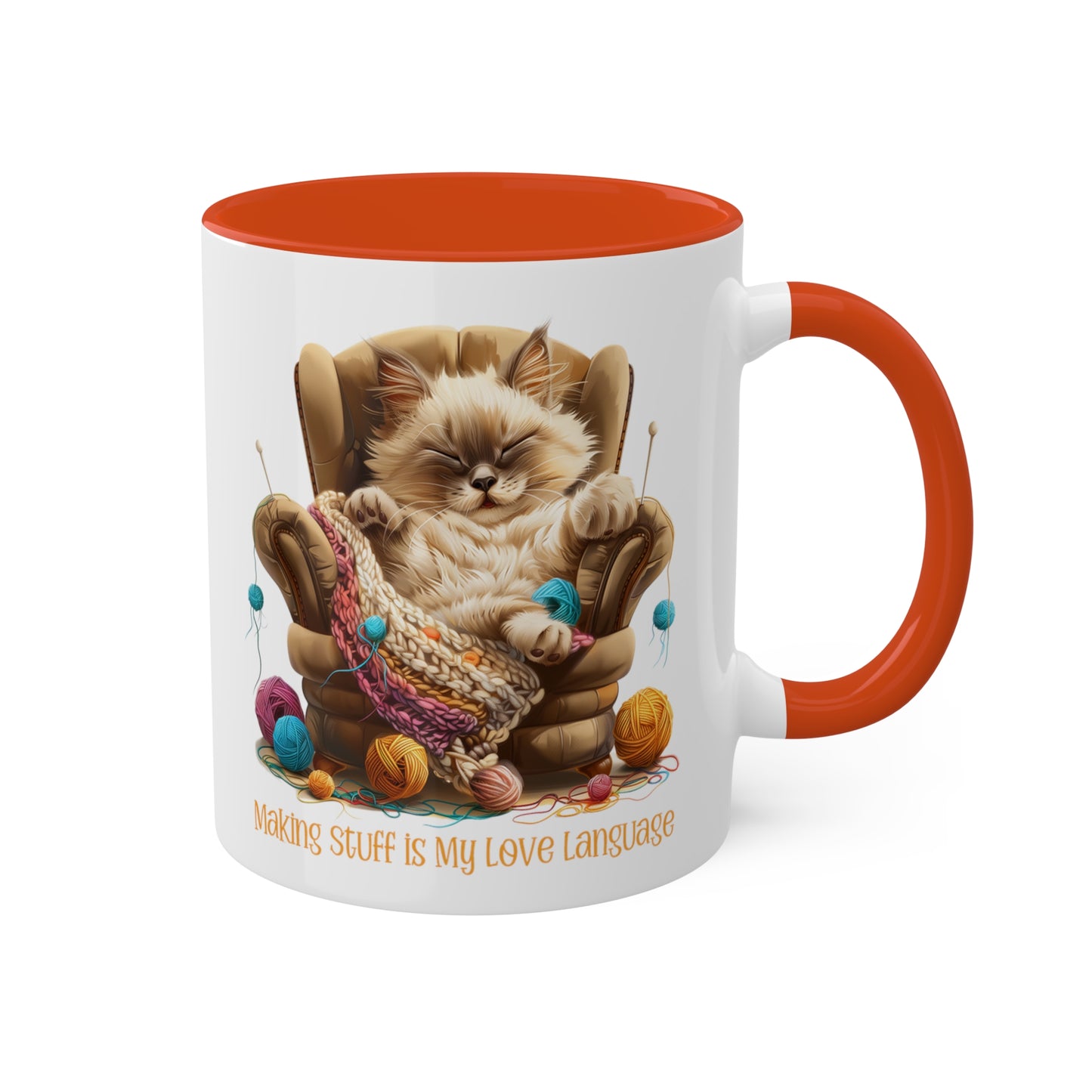 Cat Knitter Mug