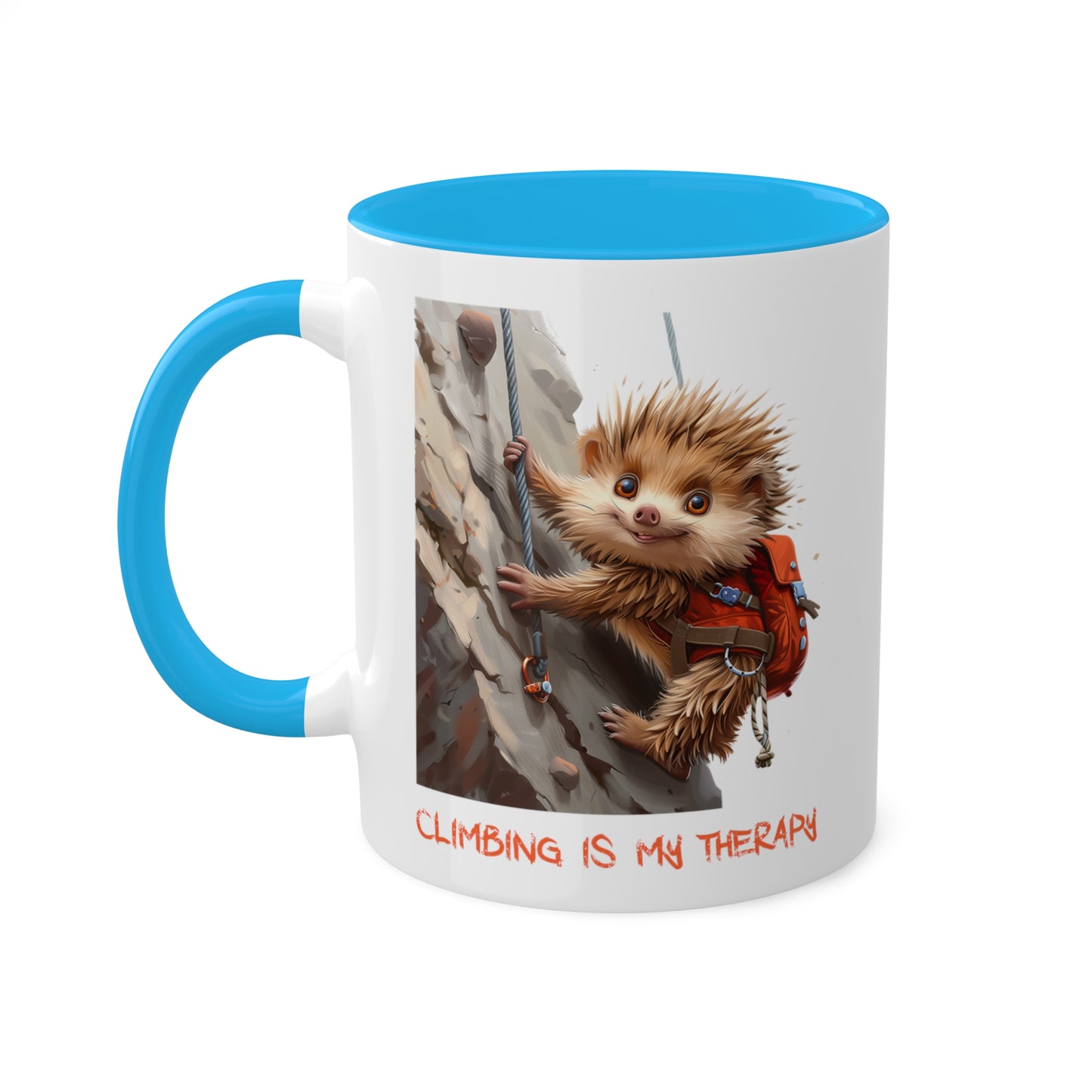 Porcupine Rock Climber Mug