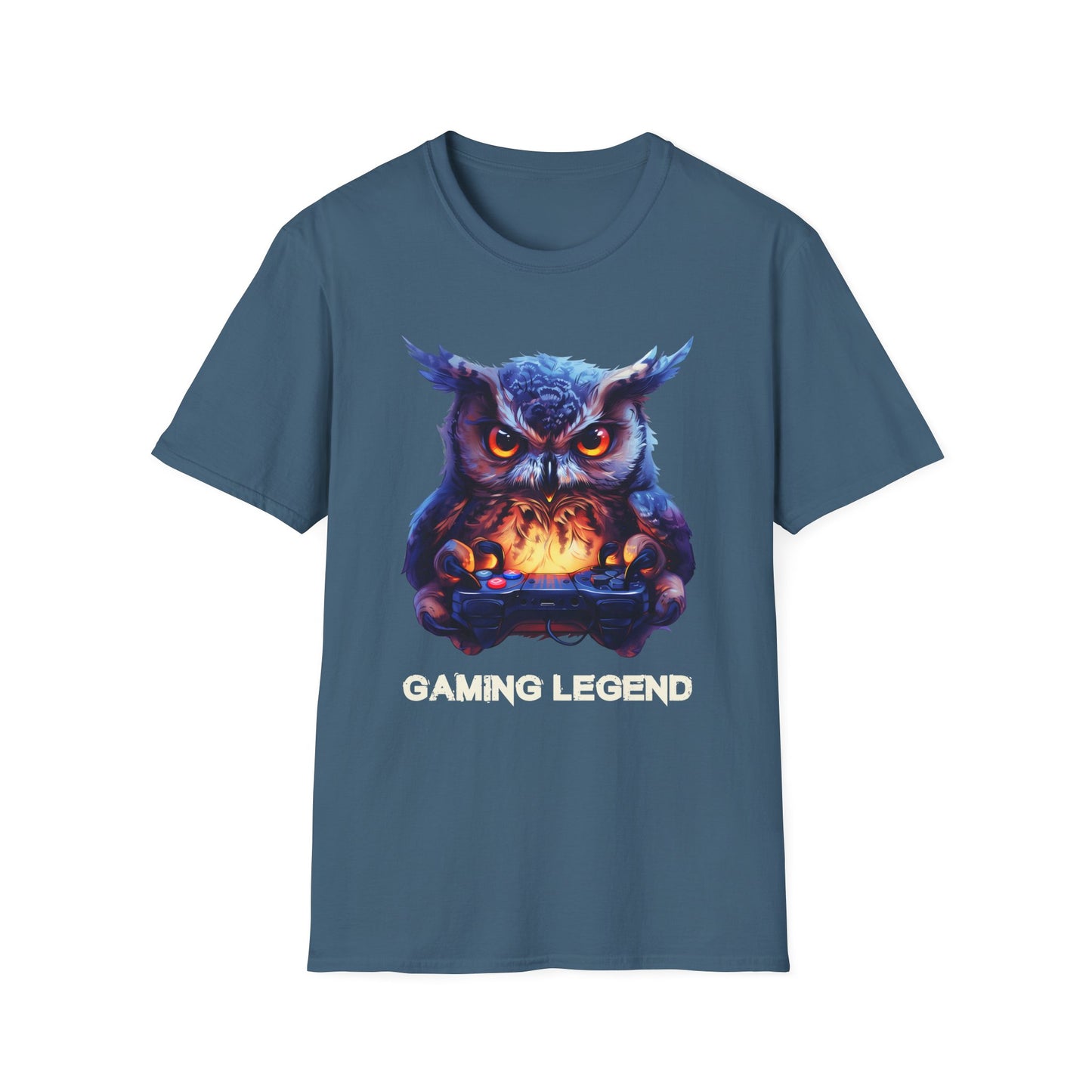 Owl Gamer Unisex Softstyle T-Shirt