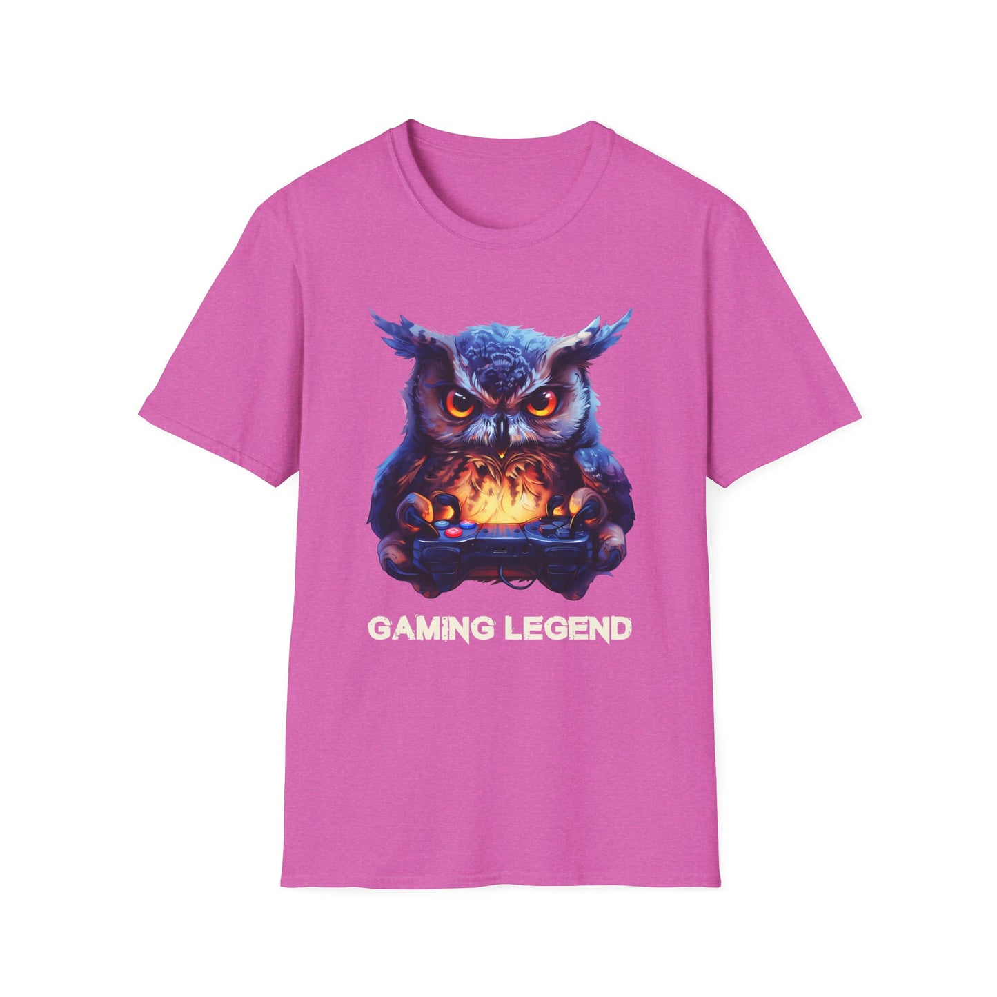 Owl Gamer Unisex Softstyle T-Shirt