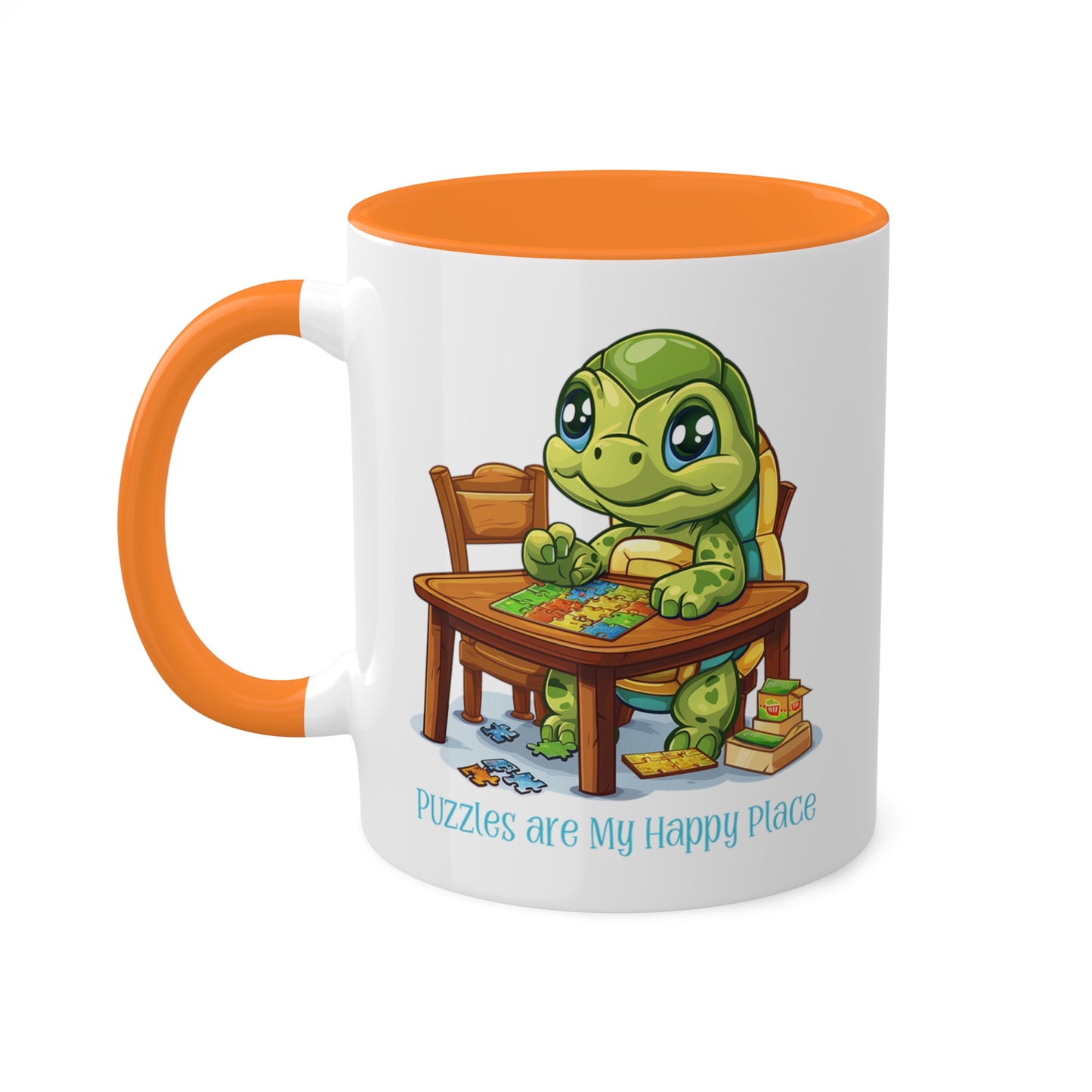 Turtle Puzzler Mug