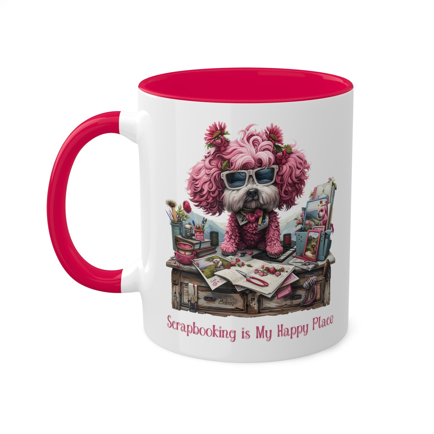 Dog Scrapbooker Mug