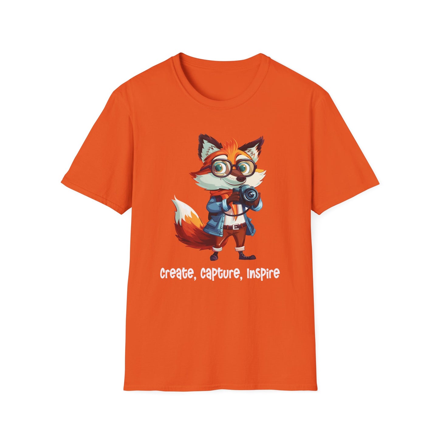 Fox Photographer Softstyle T-Shirt