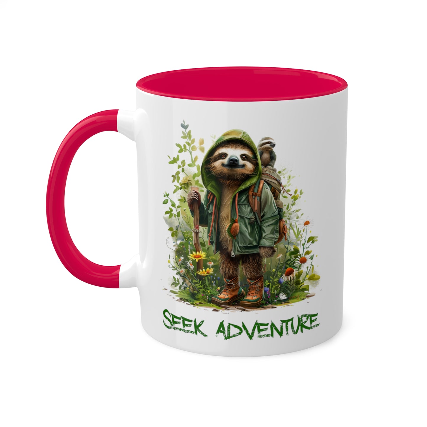 Sloth Backpacker Mug