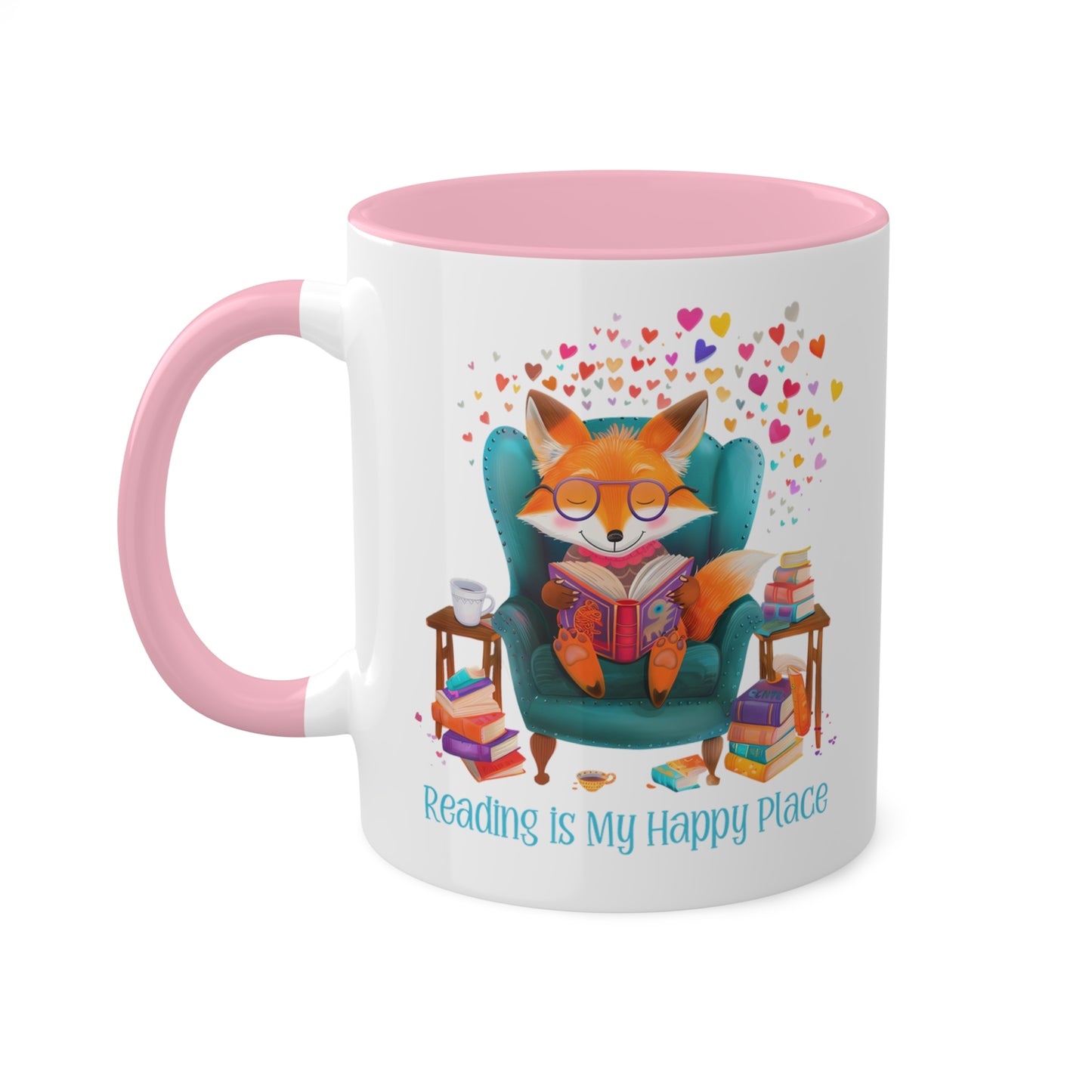 Fox Reading Mug