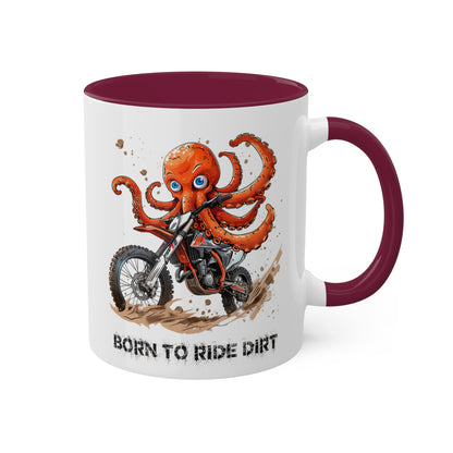 Octopus Dirt Biker Mug