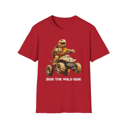 Turtle Quad Rider Softstyle T-Shirt