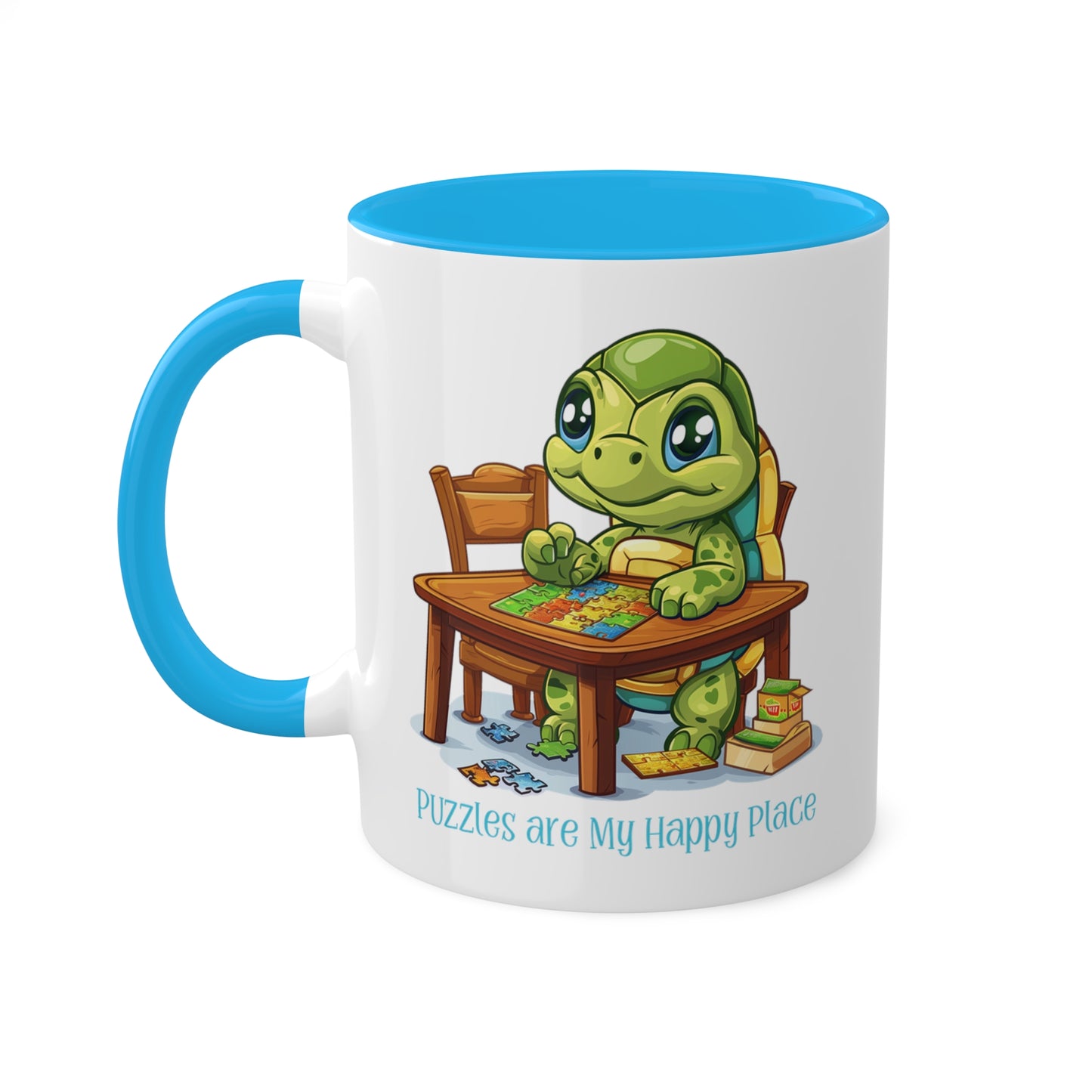 Turtle Puzzler Mug