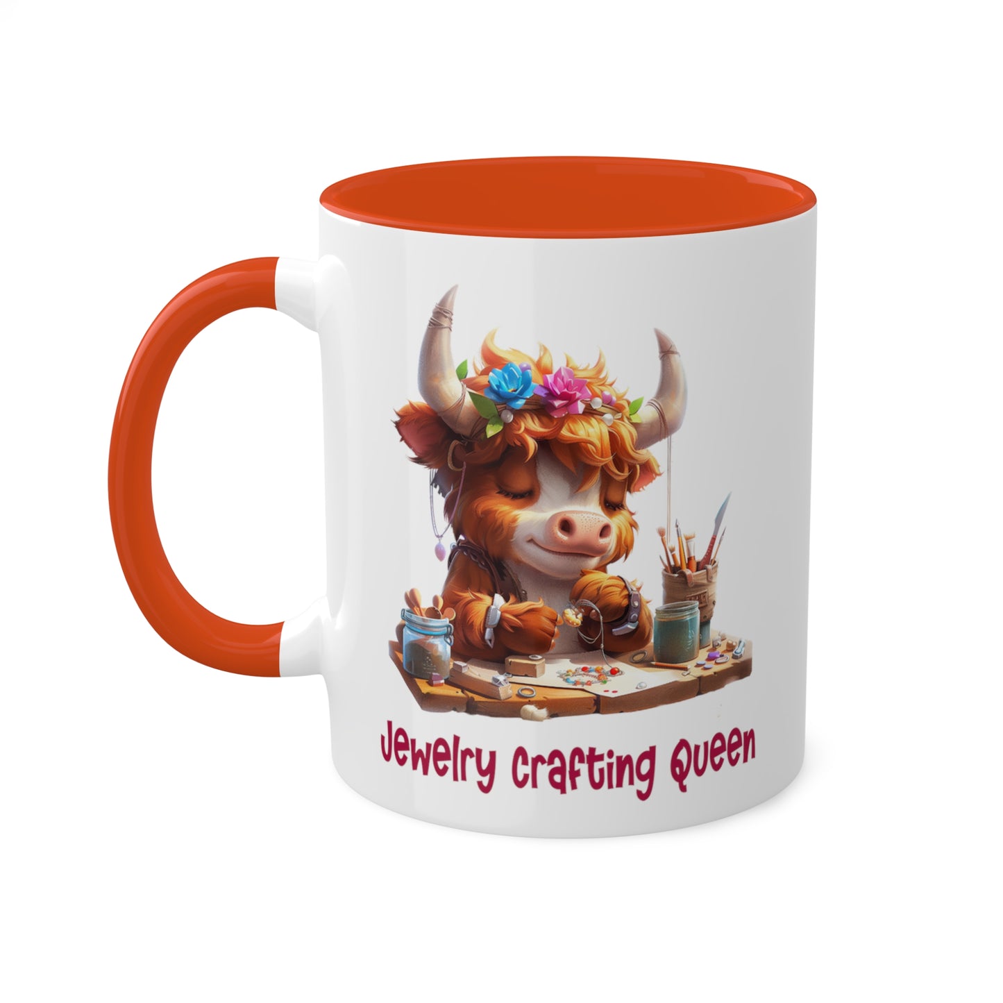 Highland Cow Jewelry Maker Mug