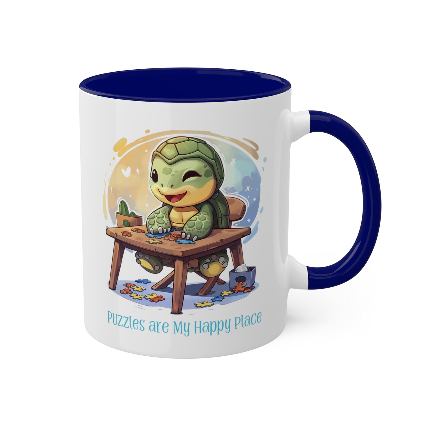 Turtle Puzzler Mug