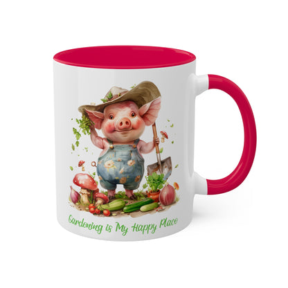 Pig Gardener Mug