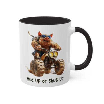 Pig Quad Rider Mug