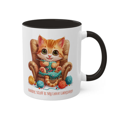 Cat Knitter Mug