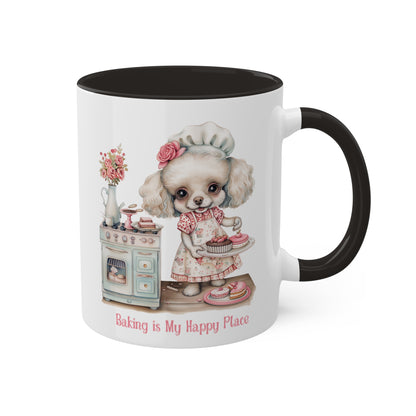 Poodle Baker Mug