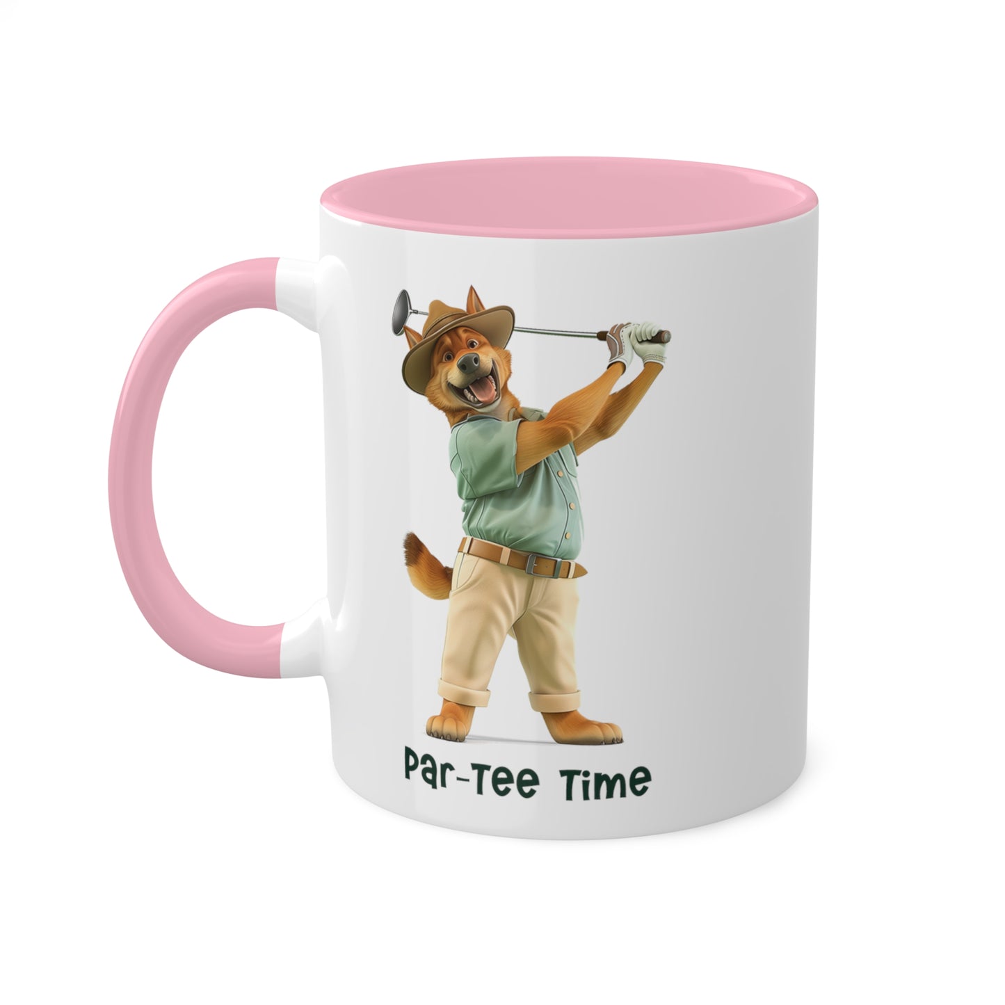 Dog Golfing Mug