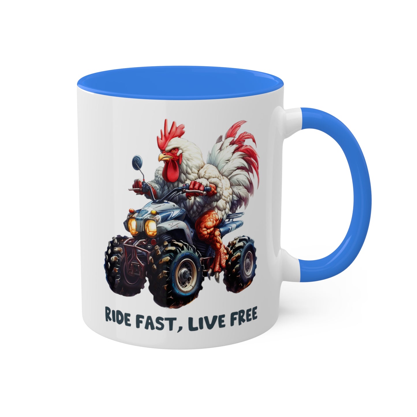 Chicken Quad Rider Mug