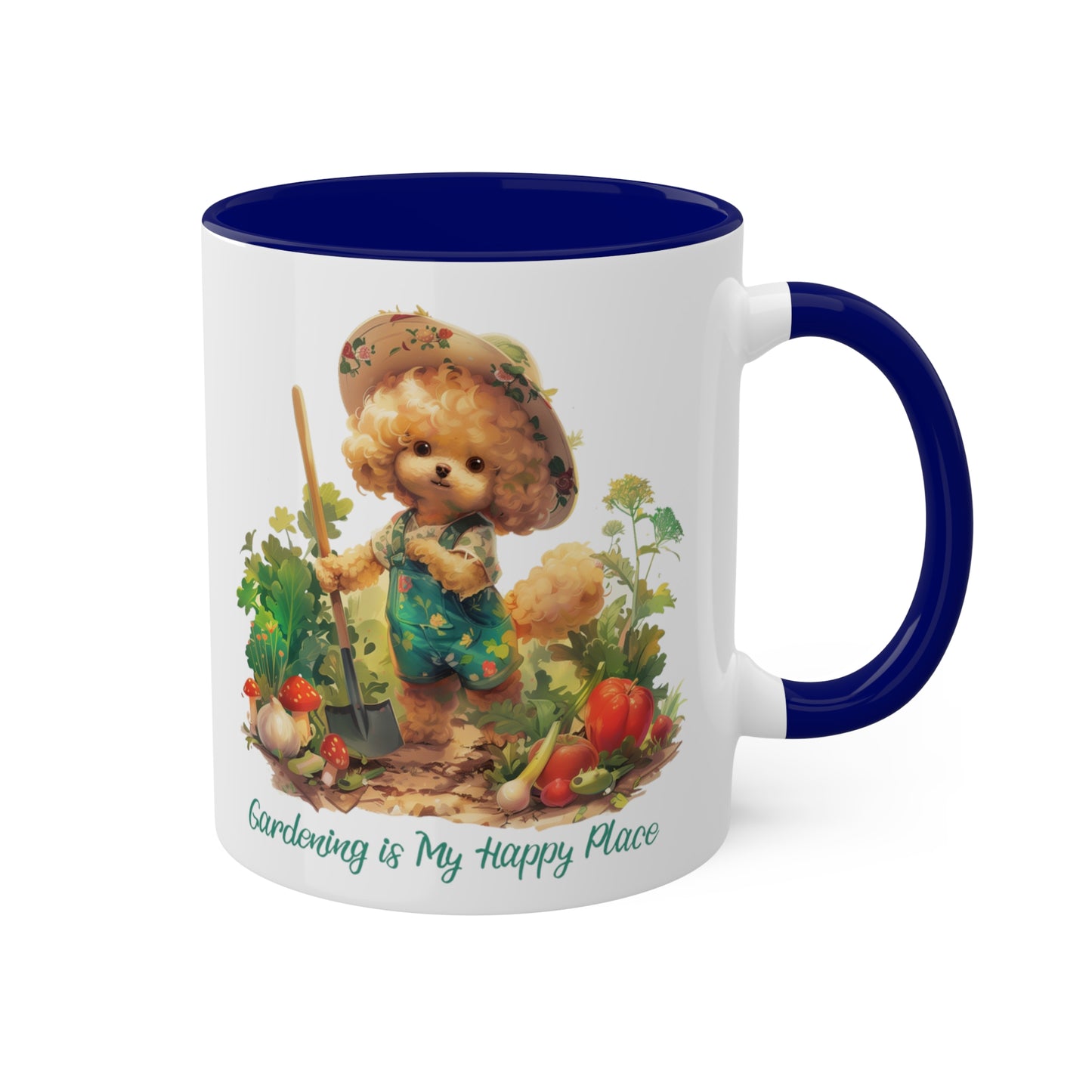 Poodle Gardener Mug