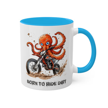 Octopus Dirt Biker Mug