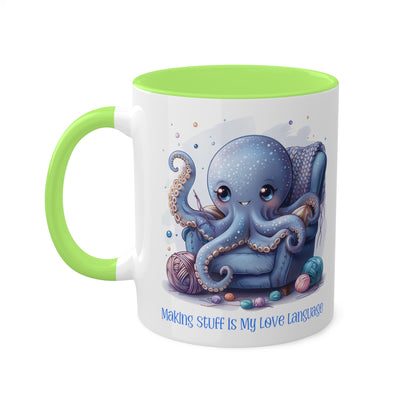 Octopus Crocheter Mug