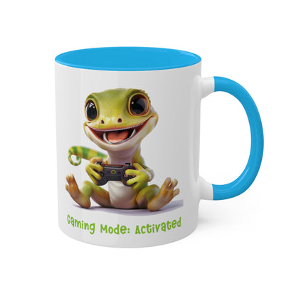 Gecko Gamer Mug